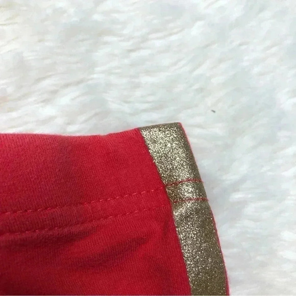 Carter’s Sweatpants Orange-ish  Red Shiny Gold Size 3T - Picture 15 of 16